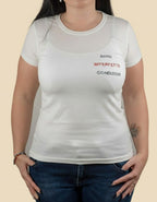 T-shirt manica corta con ricamo personalizzato