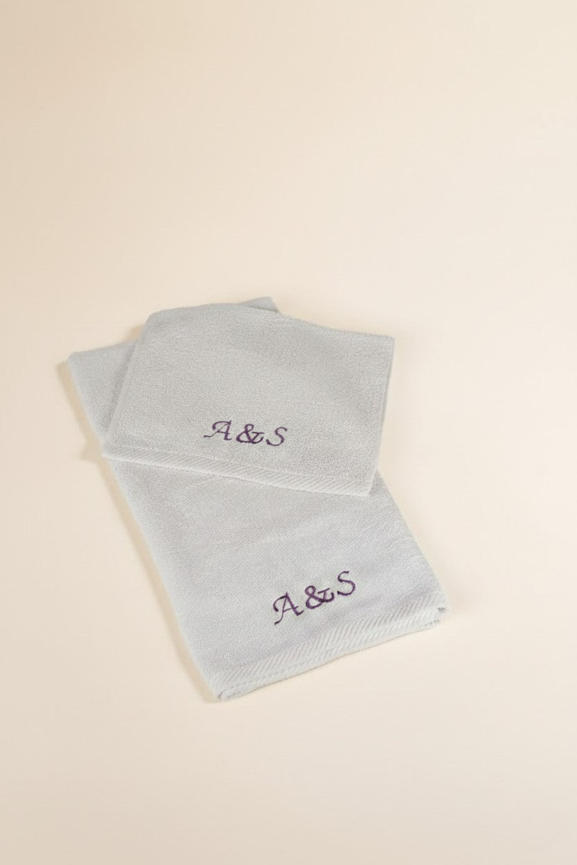 Asciugamani ricamati personalizzati