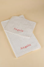 Asciugamani ricamati personalizzati